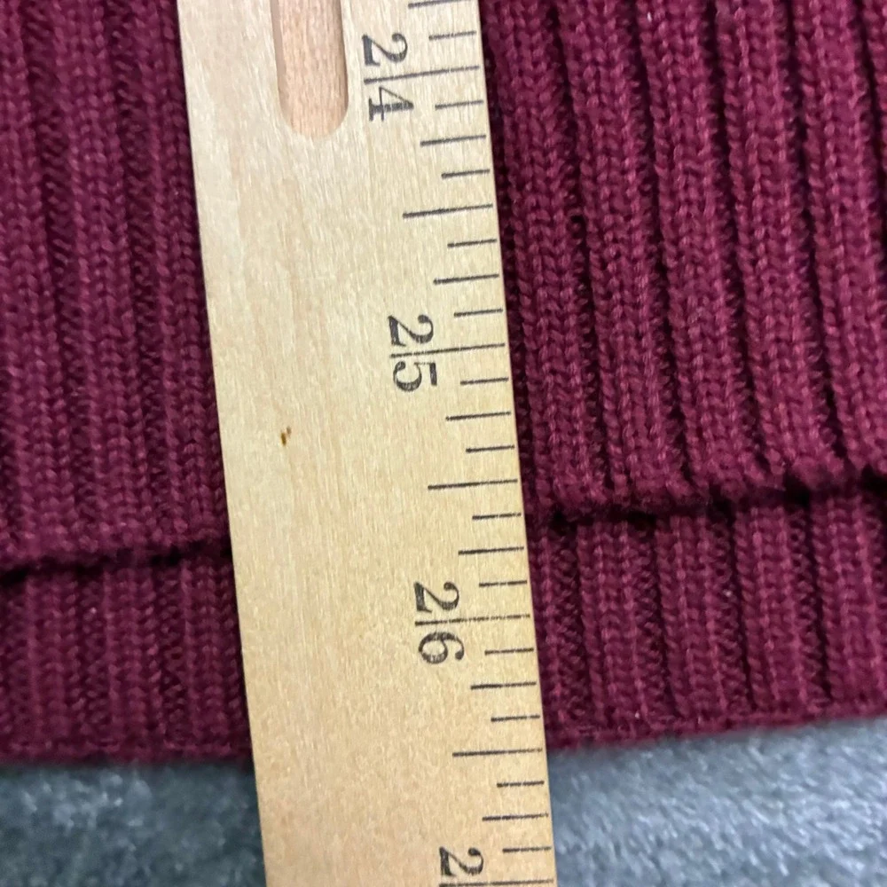 Argyleculture Russell Simmons Mens Cable Knit V Neck Sweater XL Gray - Picture 6 of 8